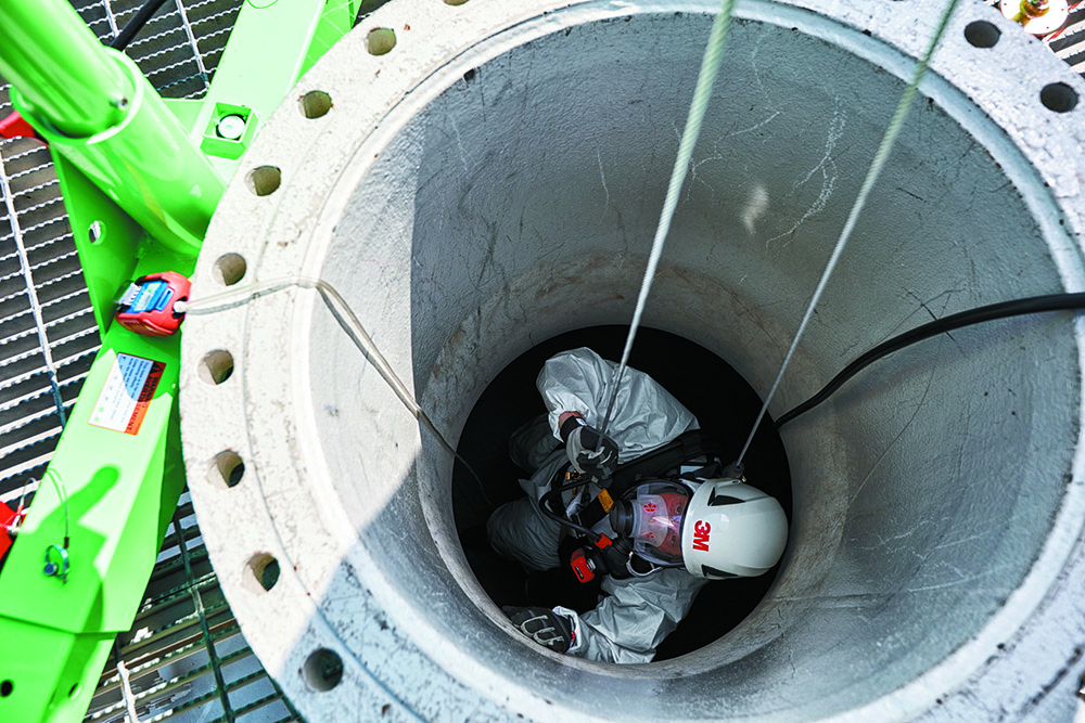 Werken in besloten ruimten