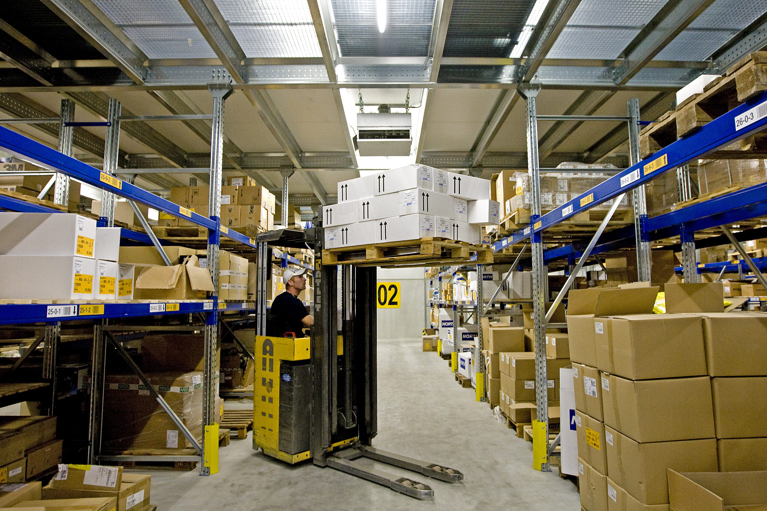 Veiliger werken met heftrucks