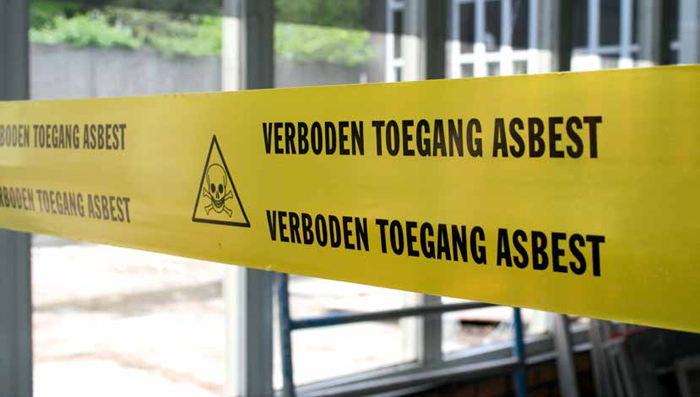 Werken met asbest: stof tot nadenken
