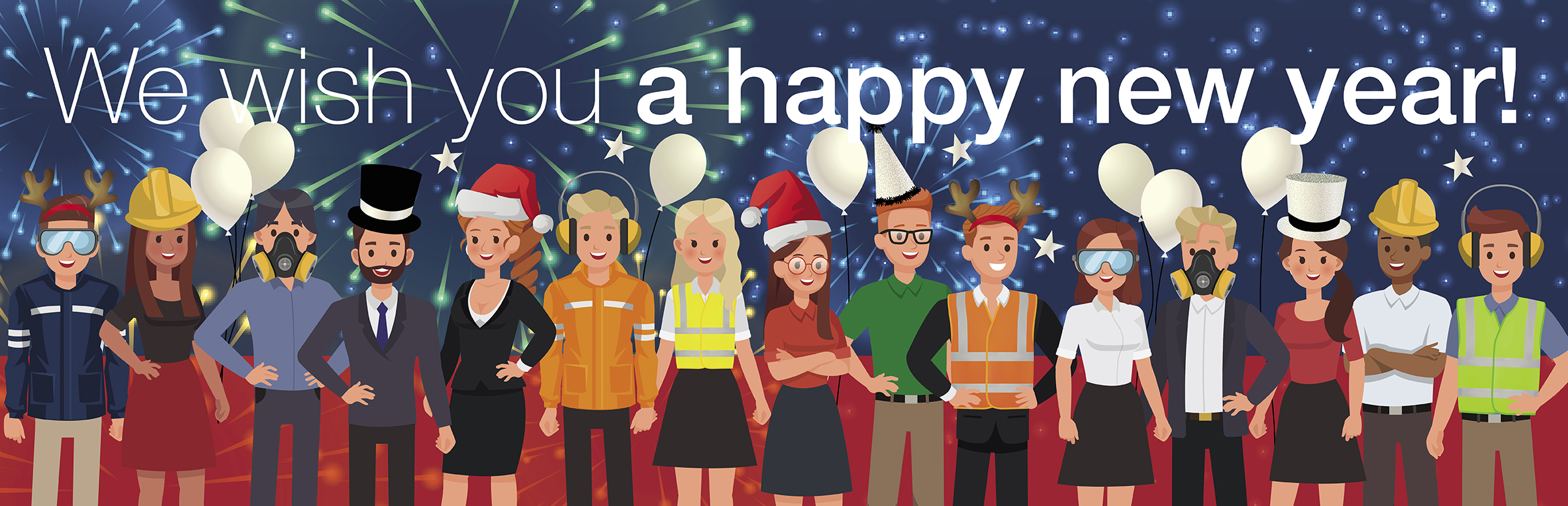 We wish you a safe and healthy 2019!