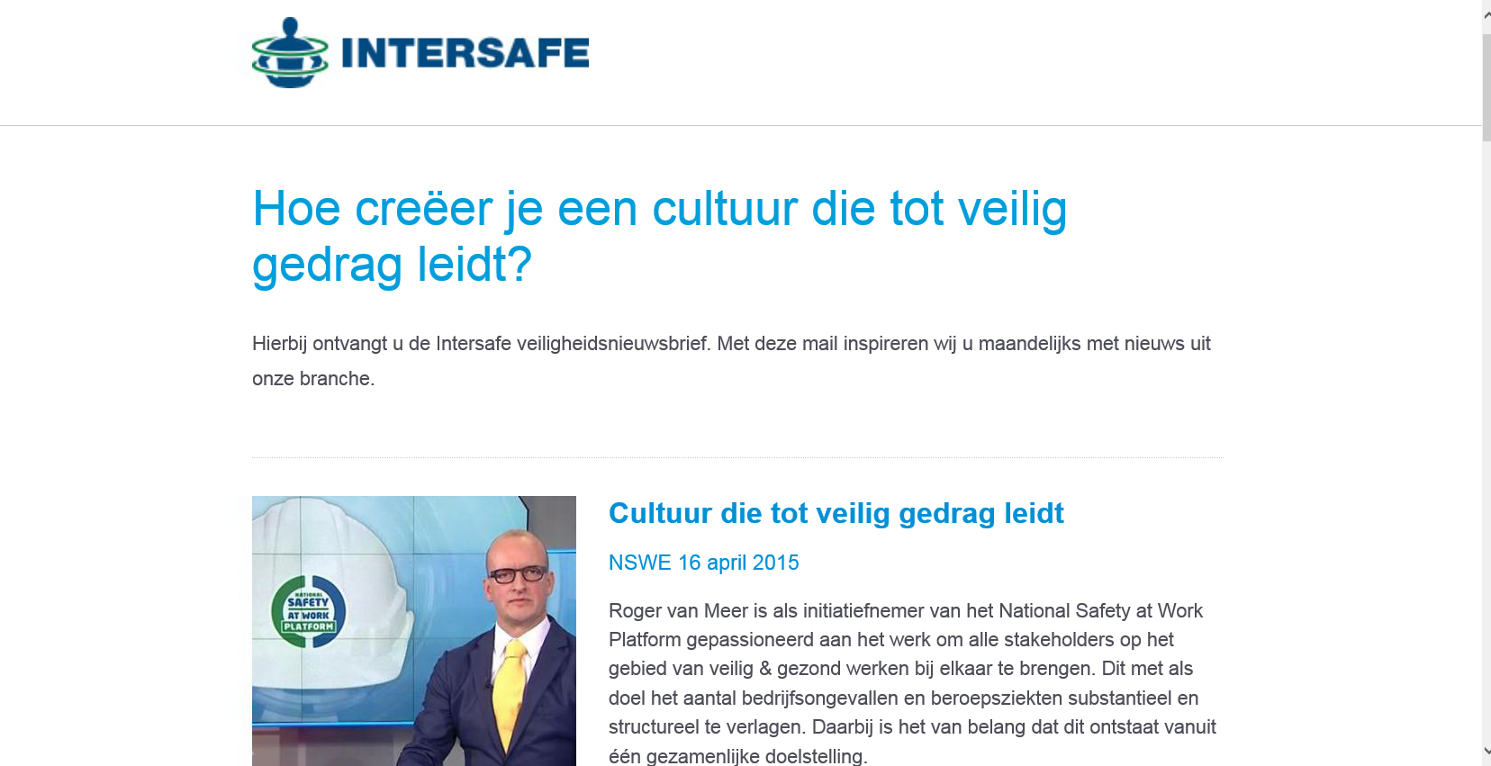 Hoe creëer je een cultuur die tot veilig gedrag leidt?