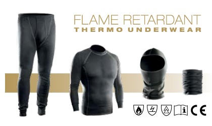 Flame Retardant Thermo onderkleding-vernieuwd