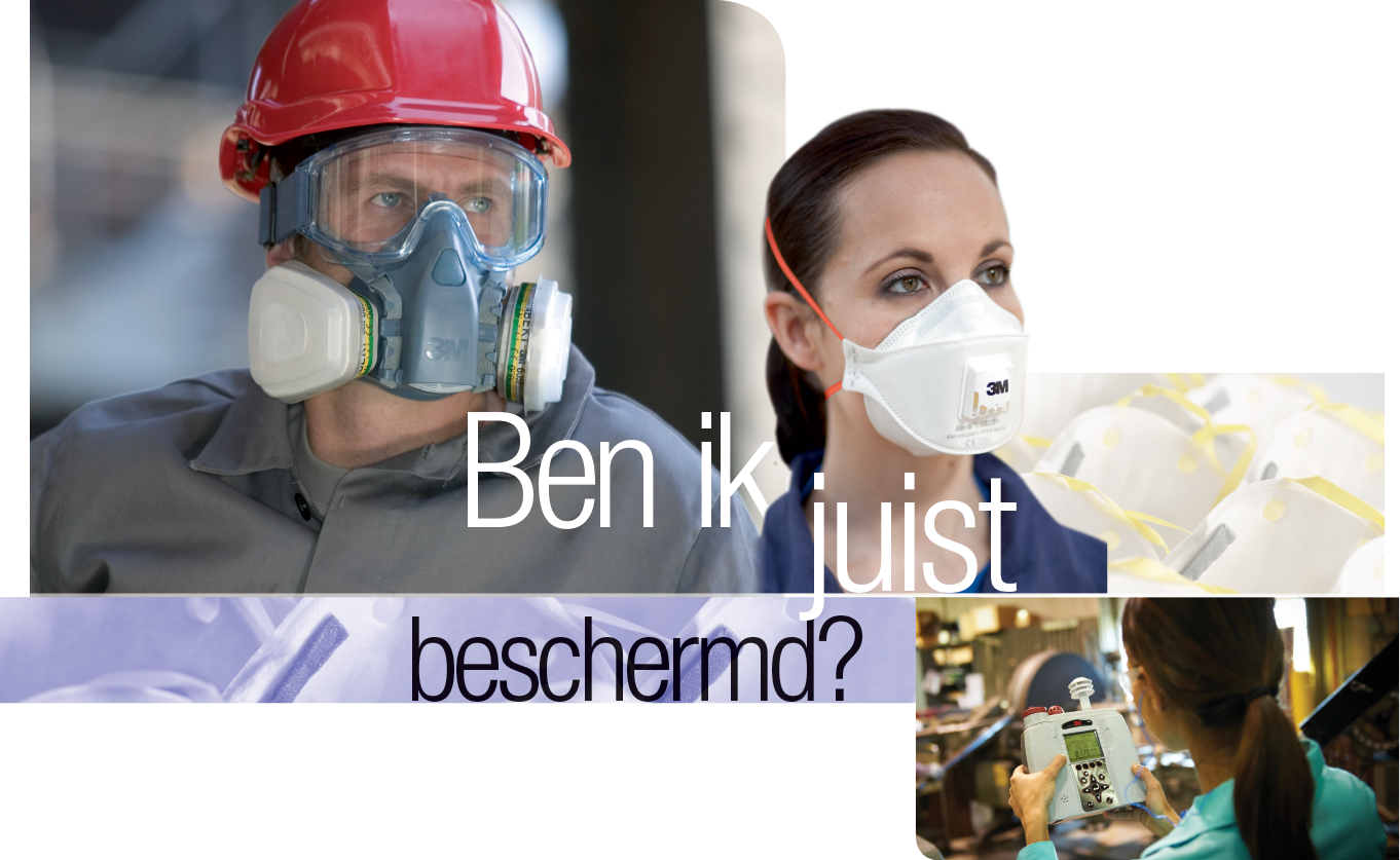 In vier stappen de juiste ademhalingsbescherming kiezen