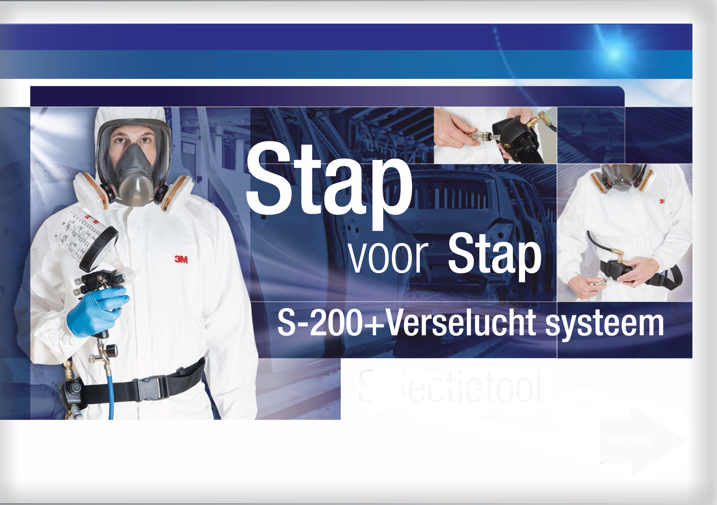3M S-200+ Verselucht systeem